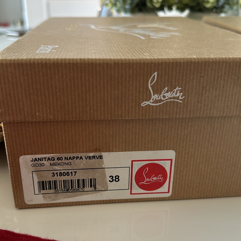 Christian Louboutin 60 Nappa wedges - Picture 6 of 6